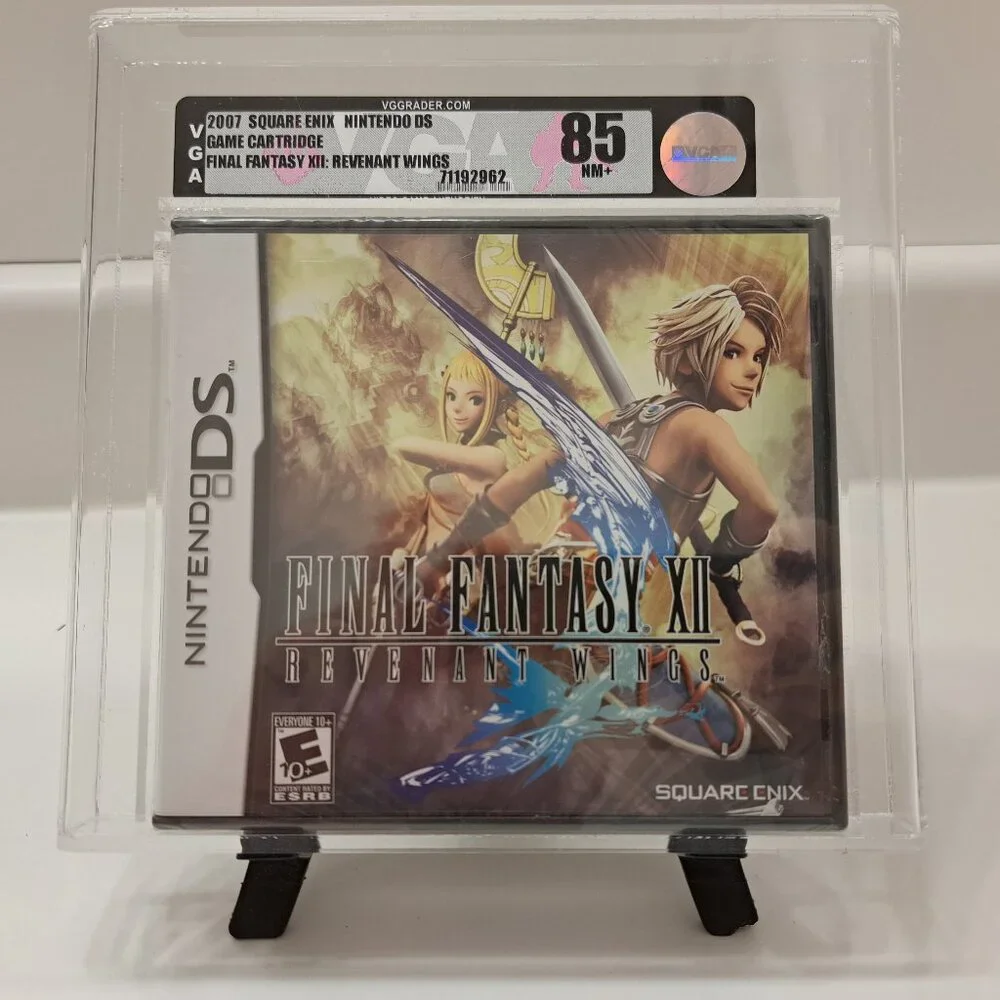 Brand New Sealed Nintendo DS Final Fantasy XII 12 Revenant Wings Graded VGA 85 F